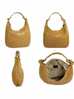 Cluty Taschen & Rucksäcke<Damen Shopper gelb uni