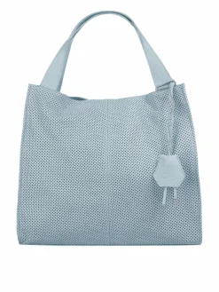 Cluty Taschen & Rucksäcke<Damen Shopper hellblau uni