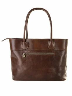 piké Taschen & Rucksäcke<Damen Shopper braun uni
