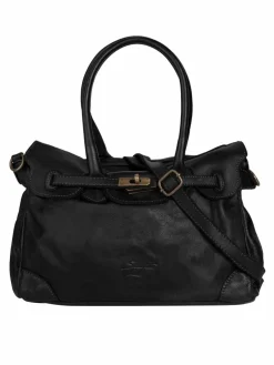 Samantha Look Taschen & Rucksäcke<Damen Shopper schwarz uni