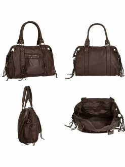 Samantha Look Taschen & Rucksäcke<Damen Shopper braun uni