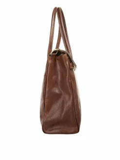 piké Taschen & Rucksäcke<Damen Shopper braun uni