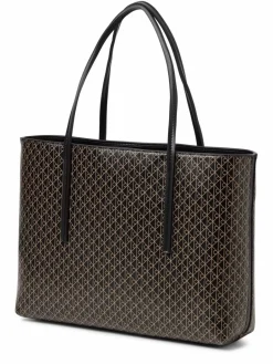 Calvin Klein Taschen & Rucksäcke<Damen Shopper schwarz sand gemustert