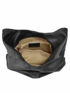 piké Taschen & Rucksäcke<Damen Shopper schwarz uni