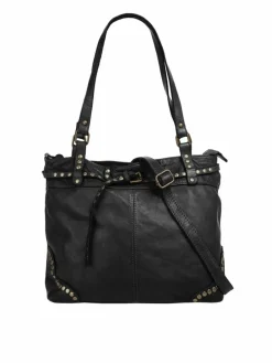 Samantha Look Taschen & Rucksäcke<Damen Shopper schwarz uni