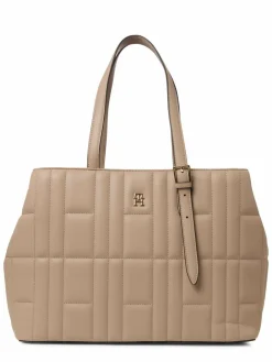 Tommy Hilfiger Taschen & Rucksäcke<Damen Shopper taupe uni
