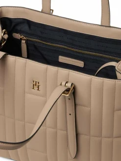 Tommy Hilfiger Taschen & Rucksäcke<Damen Shopper taupe uni