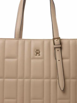 Tommy Hilfiger Taschen & Rucksäcke<Damen Shopper taupe uni