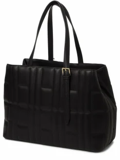 Tommy Hilfiger Taschen & Rucksäcke<Damen Shopper schwarz uni