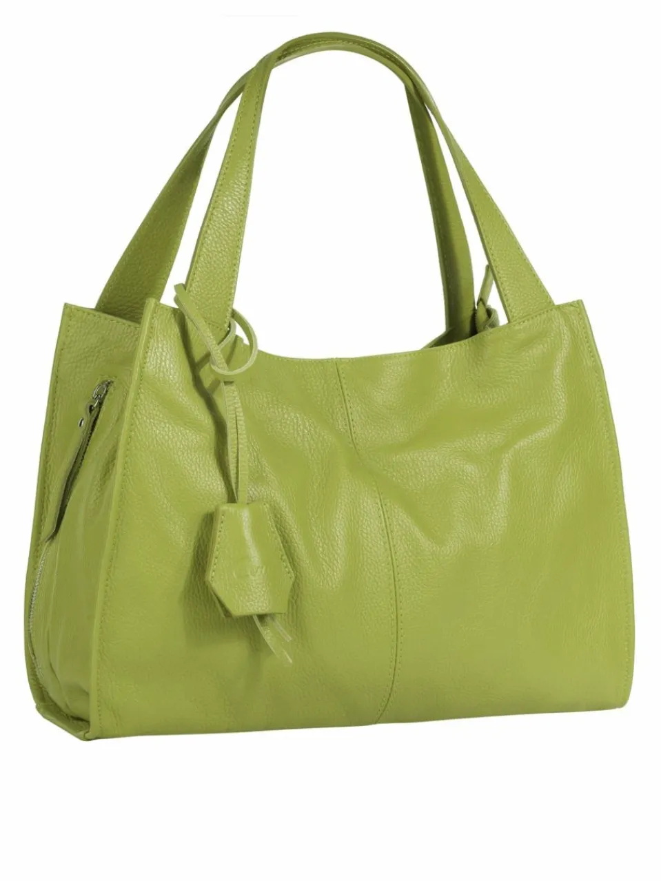 Cluty Taschen & Rucksäcke<Damen Shopper grün uni