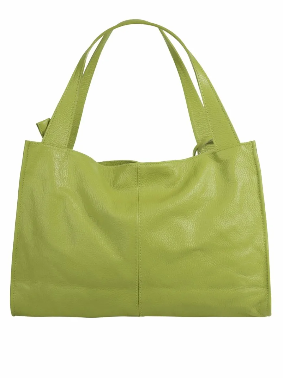 Cluty Taschen & Rucksäcke<Damen Shopper grün uni