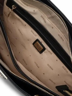 GUESS Taschen & Rucksäcke<Damen Shopper schwarz uni