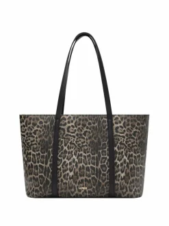 L.Credi Taschen & Rucksäcke<Damen Shopper - Phaedra braun schwarz gemustert