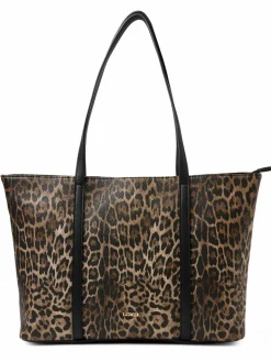 L.Credi Taschen & Rucksäcke<Damen Shopper - Phaedra braun schwarz gemustert