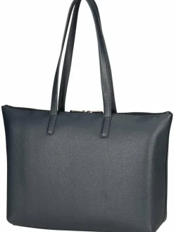 Mandarina Duck Taschen & Rucksäcke<Damen Shopper - Mellow Leather PC Shopper FZT54 blau uni