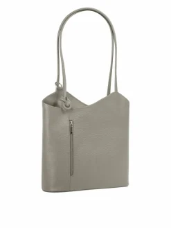 Cluty Taschen & Rucksäcke<Damen Shopper - Rucksack - Kombination grau uni
