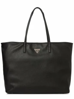 GUESS Taschen & Rucksäcke<Damen Shopper - Victtoria schwarz uni