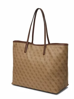 GUESS Taschen & Rucksäcke<Damen Shopper - Victtoria taupe gemustert