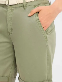 s.Oliver Hosen<Damen Shorts khaki uni