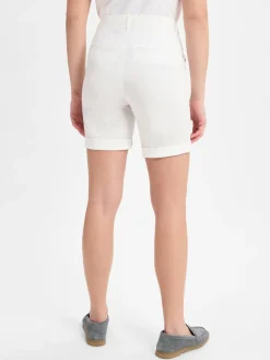 Marie Lund Hosen<Damen Shorts weiß uni