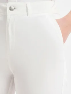 Marie Lund Hosen<Damen Shorts weiß uni