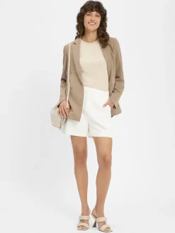 Neo Noir Hosen<Damen Shorts - Sega Ramie ecru uni