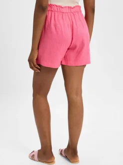 Damen Marie Lund Hosen>Damen Shorts aus Leinen