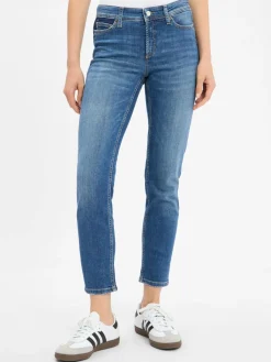 Damen Cambio Jeans|Hosen>Damen Slim Fit Jeans - Piper