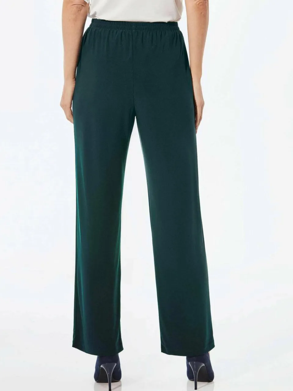 Damen Goldner Hosen>Damen Slinky-Hose - Bequeme Slinky-Hose mit Schlupfbund