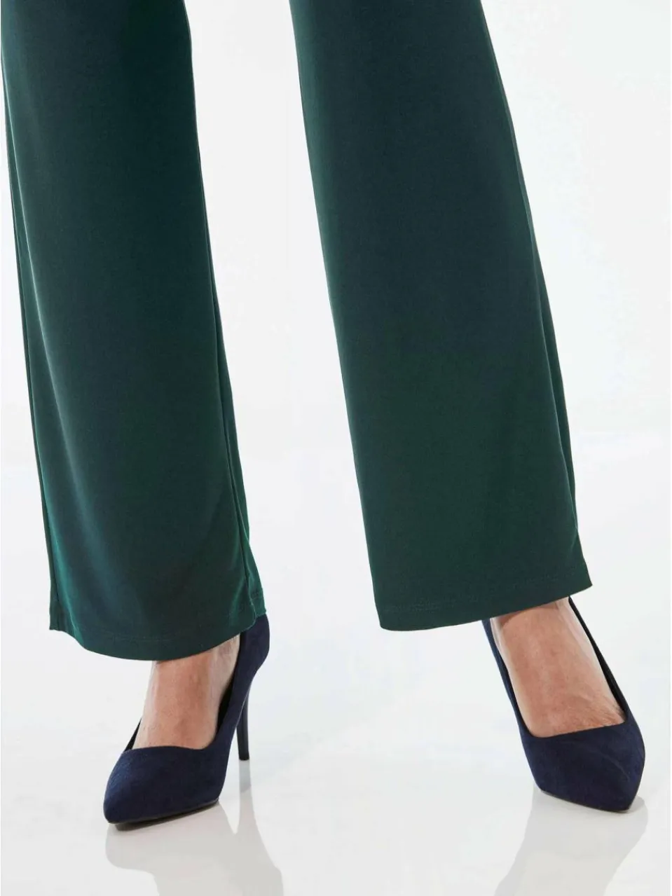 Damen Goldner Hosen>Damen Slinky-Hose - Bequeme Slinky-Hose mit Schlupfbund