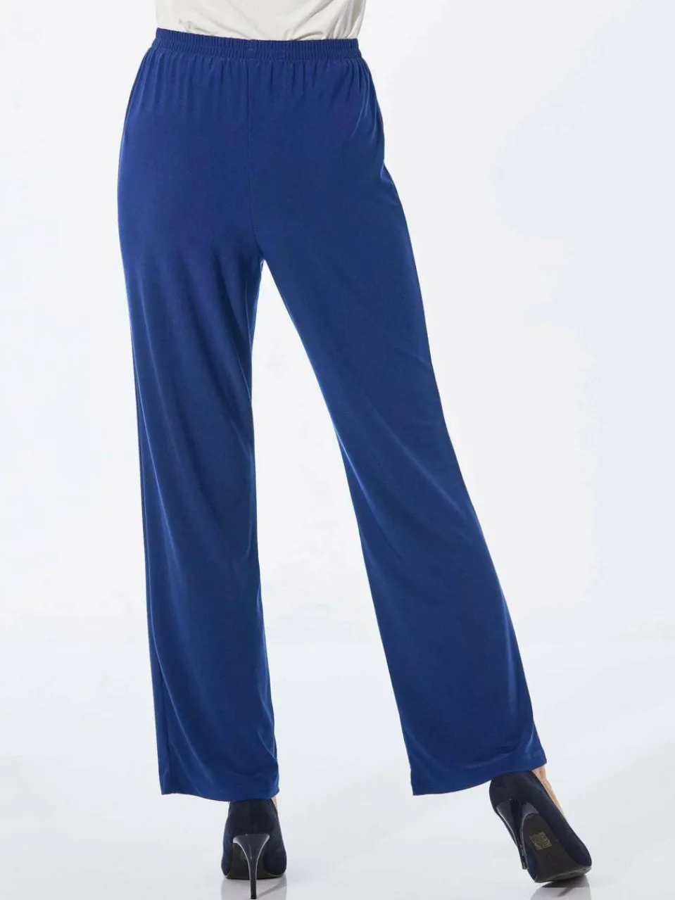 Damen Goldner Hosen>Damen Slinky-Hose - Bequeme Slinky-Hose mit Schlupfbund