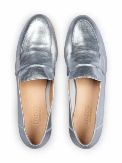 Lloyd Slipper<Damen Slipper silber uni