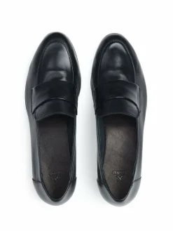 Lloyd Slipper<Damen Slipper schwarz uni