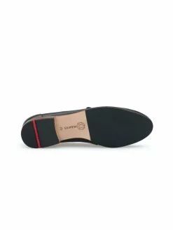 Lloyd Slipper<Damen Slipper schwarz uni