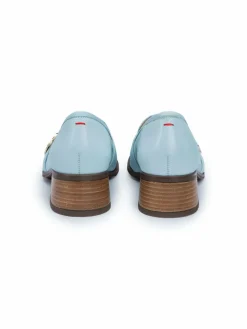 Lloyd Slipper<Damen Slipper blau uni