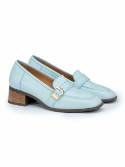 Lloyd Slipper<Damen Slipper blau uni