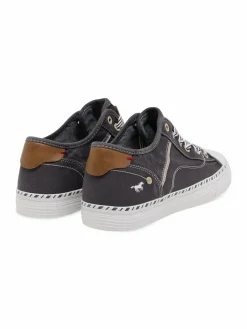 Mustang Sneaker<Damen Sneaker schwarz uni