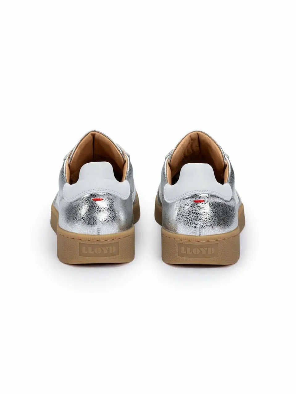 Lloyd Sneaker<Damen Sneaker silber gemustert