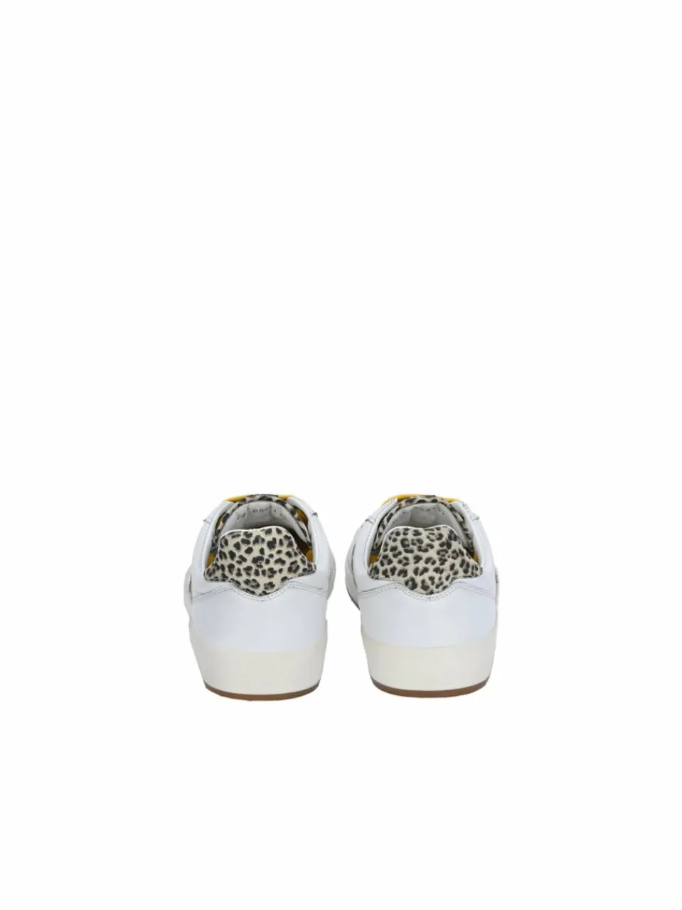 FREUDE Sneaker<Damen Sneaker - ARIELLE weiß braun uni