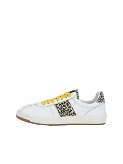 FREUDE Sneaker<Damen Sneaker - ARIELLE weiß braun uni