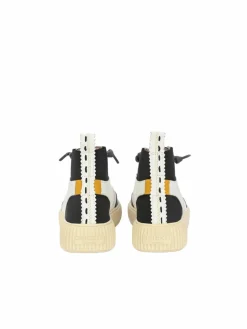 Crickit Sneaker<Damen Sneaker - OLISA weiß schwarz bedruckt