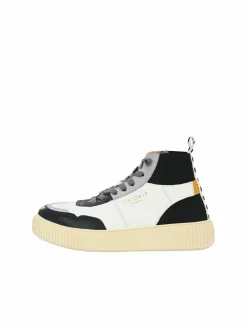 Crickit Sneaker<Damen Sneaker - OLISA weiß schwarz bedruckt