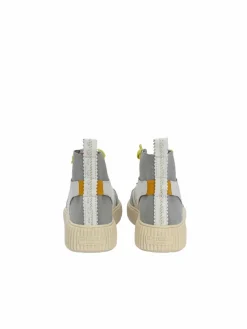 Crickit Sneaker<Damen Sneaker - OLISA weiß hellgrau bedruckt