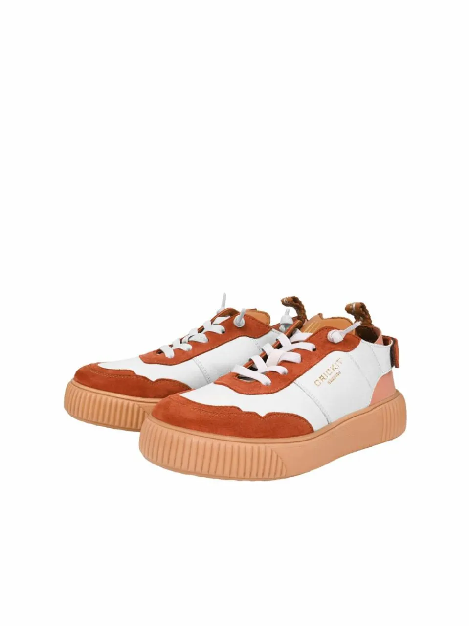Crickit Sneaker<Damen Sneaker - PARIA weiß braun uni