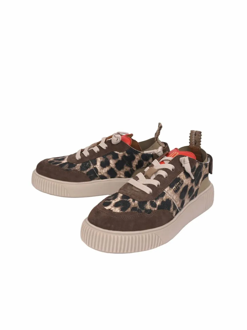 Crickit Sneaker<Damen Sneaker - PARIA braun bedruckt