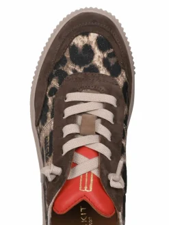 Crickit Sneaker<Damen Sneaker - PARIA braun bedruckt