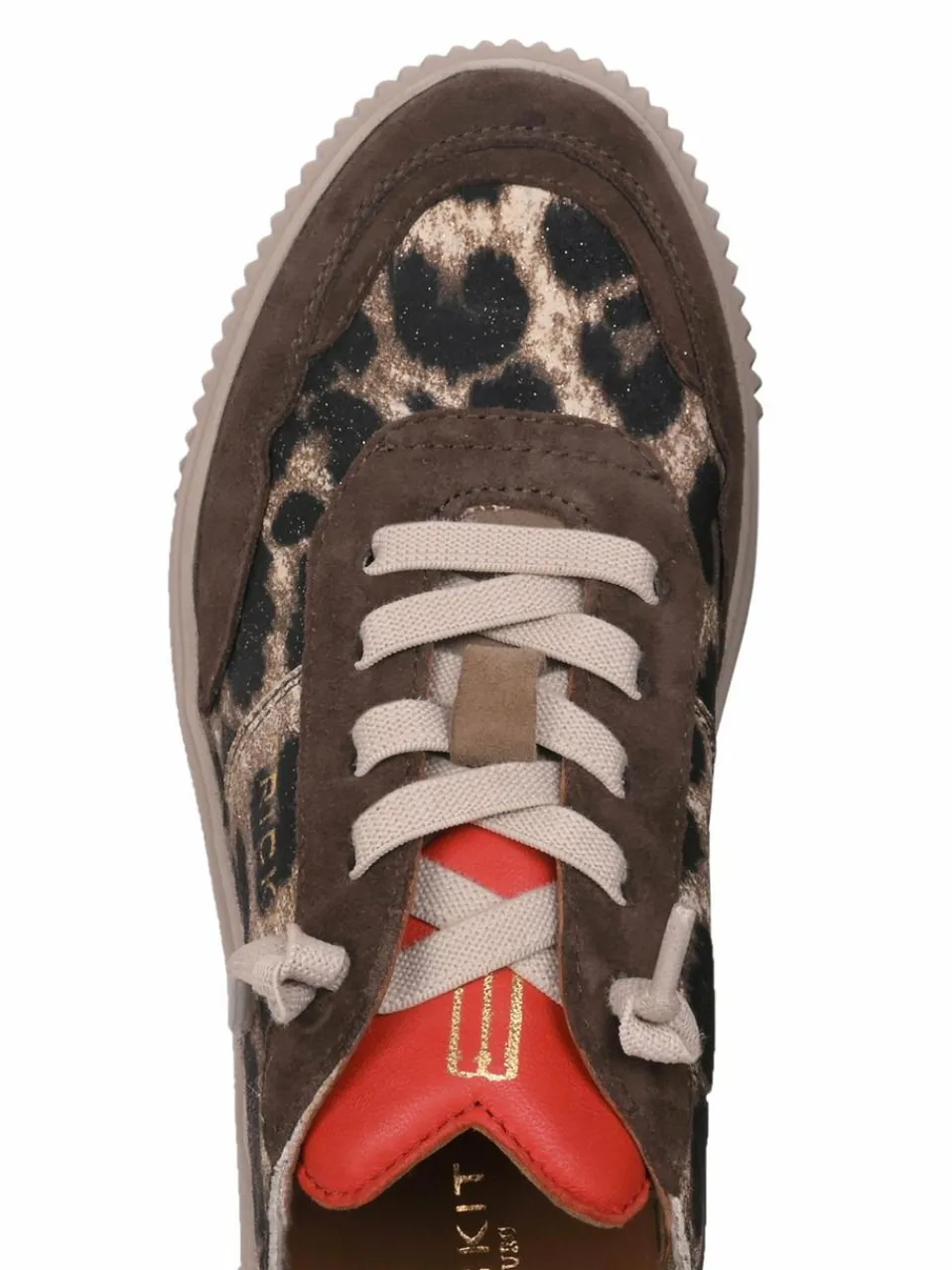 Crickit Sneaker<Damen Sneaker - PARIA braun bedruckt