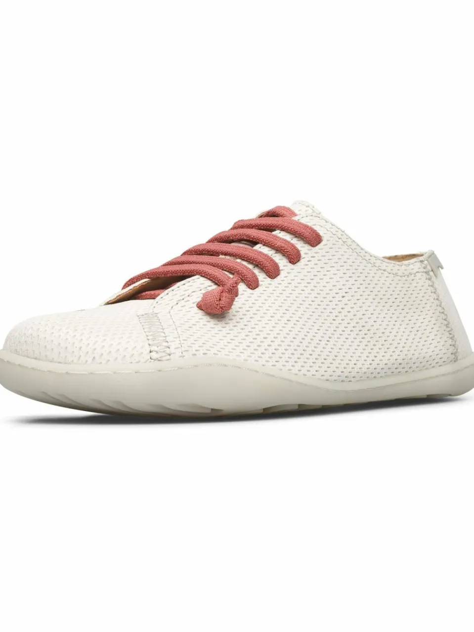 Camper Schnürschuhe<Damen Sneaker - Peu Cami weiß uni