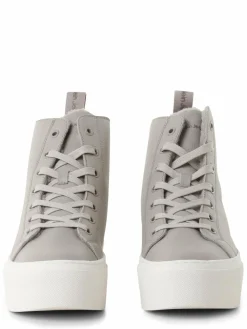 Calvin Klein Jeans Sneaker<Damen Sneaker aus Leder kitt uni