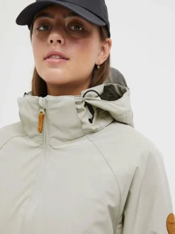 North Bend Jacken & Westen<Damen Softshelljacke grau uni